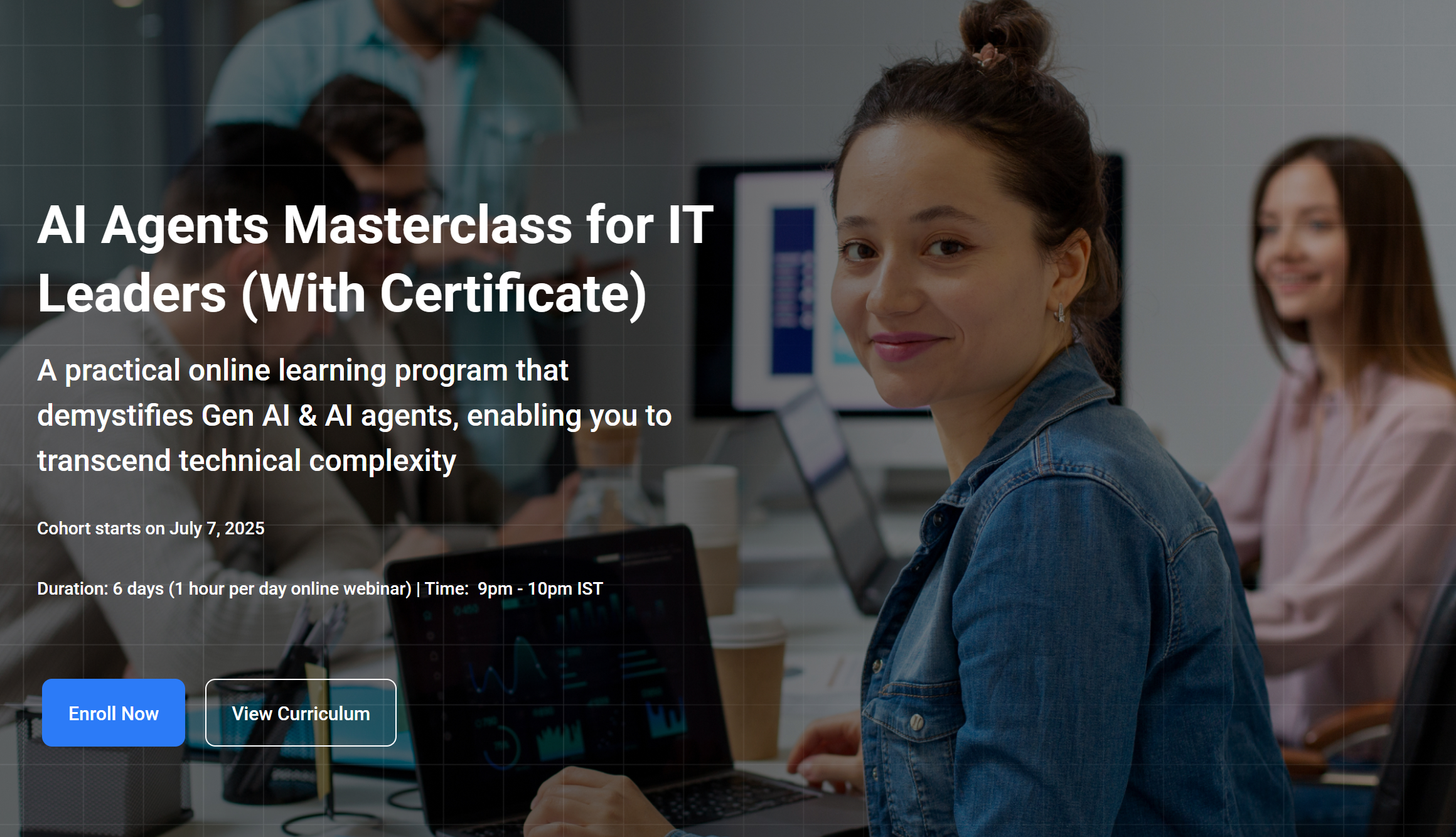 AI Agents Masterclass for IT Leaders (With Certificate)